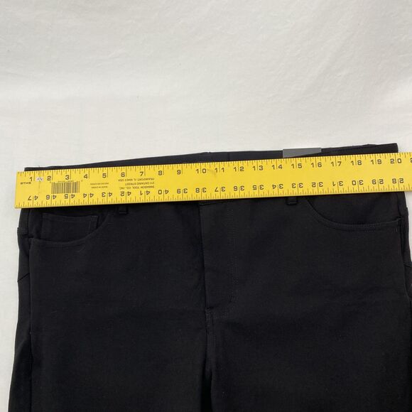 Torrid Cropped Pants Pixie Skinny Bombshell Womens 20R Black Stretch NWT - Picture 8 of 10
